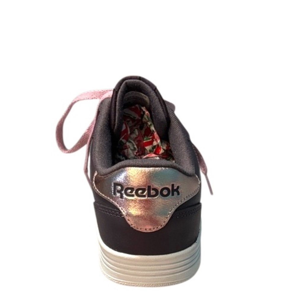 NWOT- Reebok Women’s Club MEMT Sneakers in Violet Purple-Gray w/ Pink Laces - Picture 4 of 14